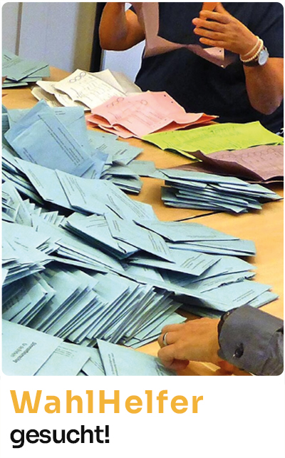 Die Stadt Friedrichsdorf sucht Wahlhelferinnen und Wahlhelfer