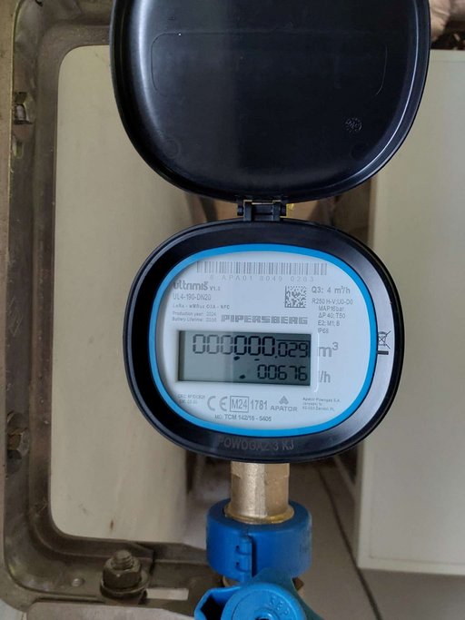 Beispielbild eines Funkwasserzählers