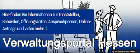Informationen zu Dienststellen, Behörden, Öffnungszeiten , Online Anträge 
