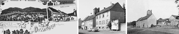 alte Bilder des ehemaligen Ortsteil Dillingen