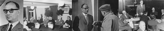 Walter Ziess (1910 - 2005), Walter Ziess auf einer Gemeinderatssitzung ...