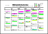 Dieses Bild zeigt einen verkleinerten Müllkalender, klicken Sie dieses ...