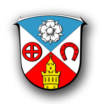 Wappen der Gesamtstadt Friedrichsdorf - 
Achtung: Das Wappen ist recht...