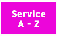 Service der Stadtbücherei von A - Z