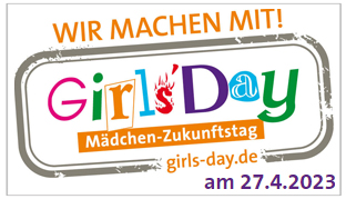 Wir machen mit - Girls Day am 27.04.2023