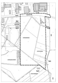 Geltungsbereich Bebauungsplanentwurf Nr. 507-II Gewerbepark