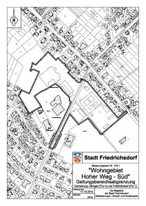 Satzungsbeschluss und Inkrafttreten des Bebauungsplanes Nr. 131-I 