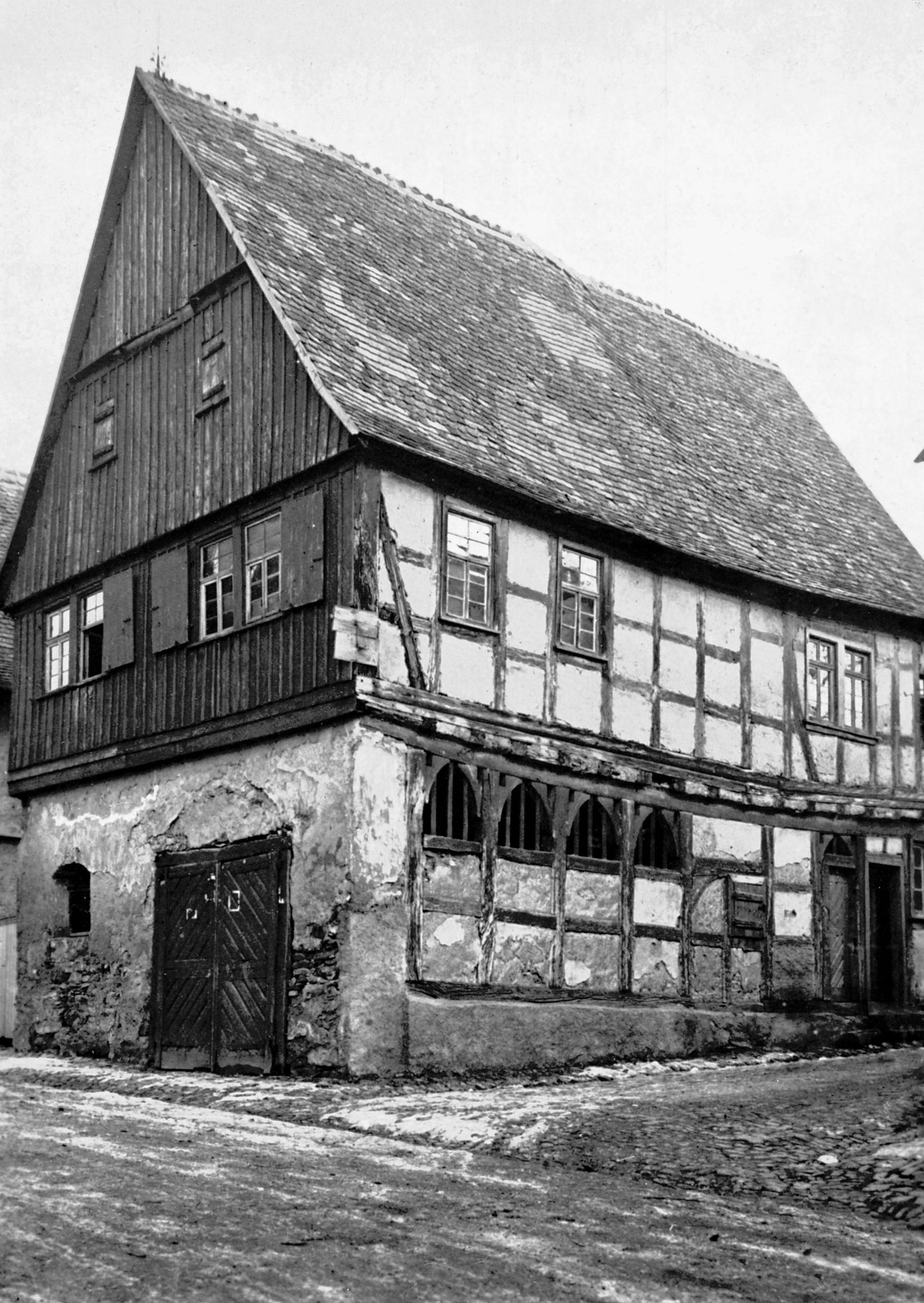 Das alte Rathaus in Burgholzhausen