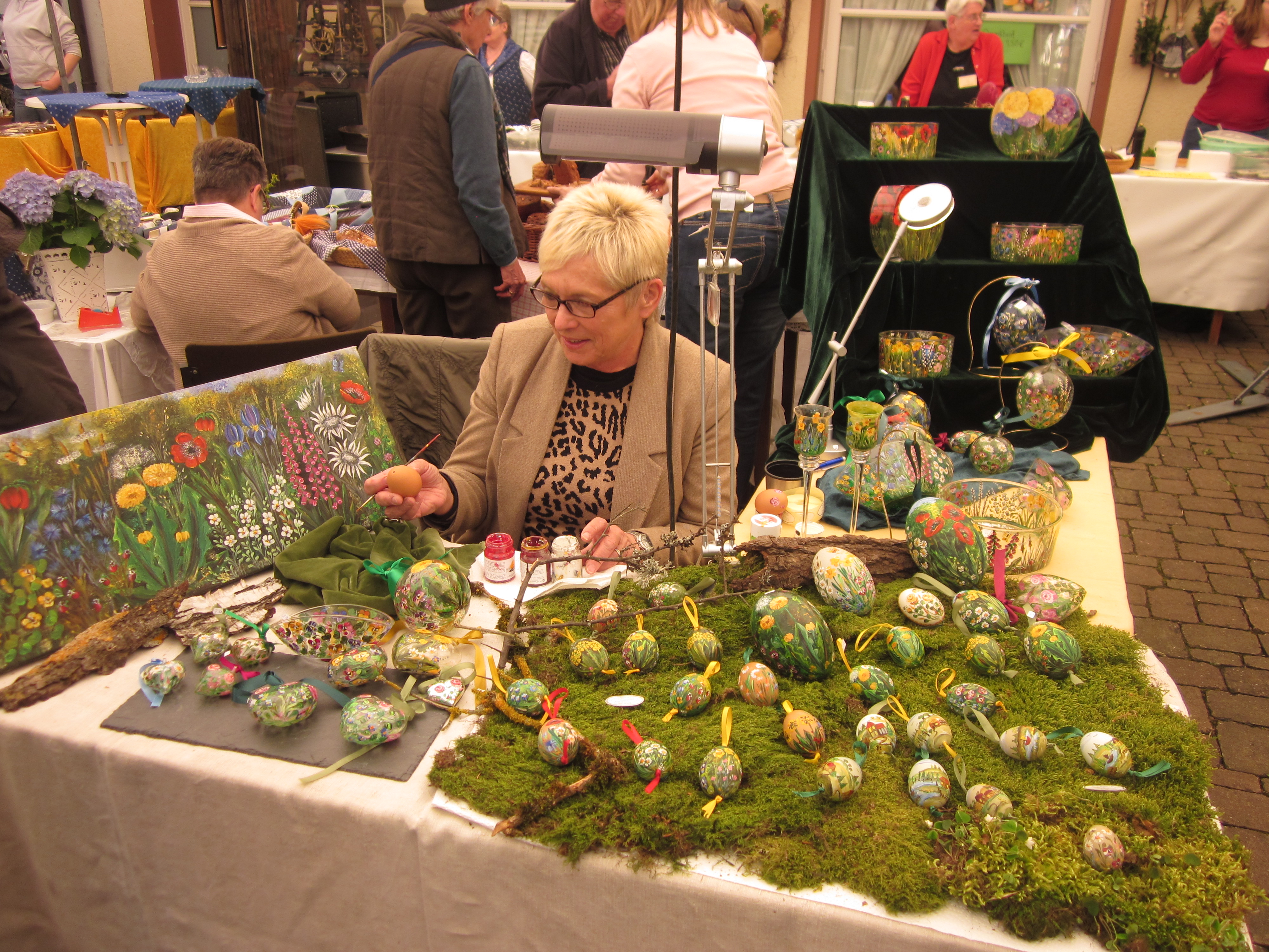 Ausstellerin Ostermarkt