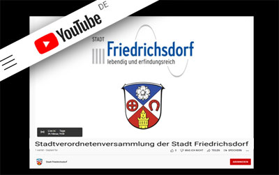 Live-Streaming der Stadtverordnetenversammlung hier klicken >>> 