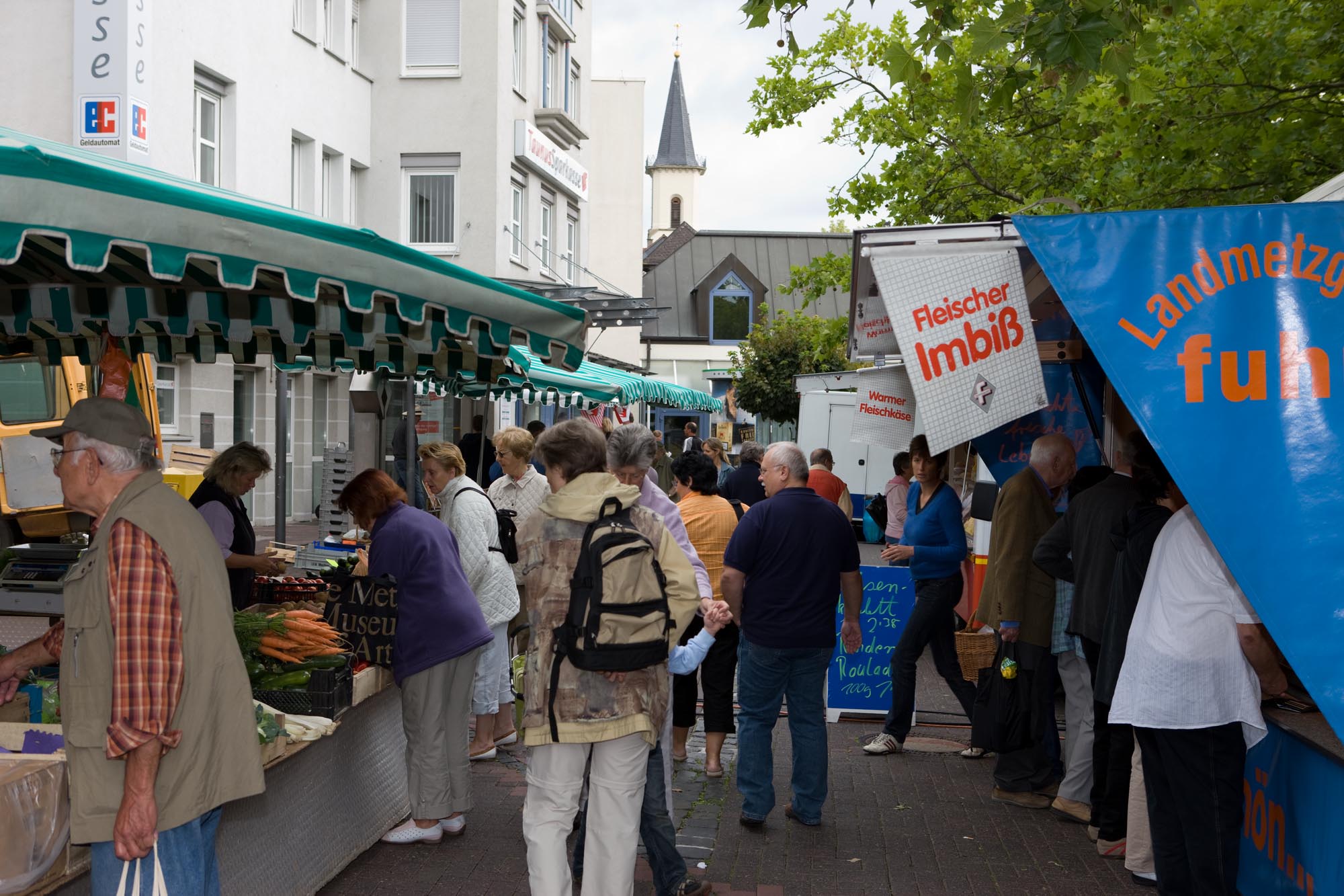 Wochenmarkt in Friedrichsdorf