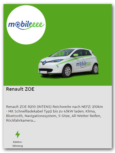 mobileeee Carsharing