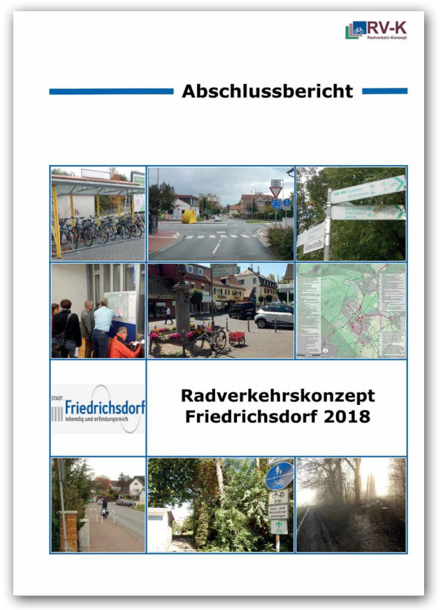 Abschlussbericht Radverkehrskonzept Stadt Friedrichsdorf 2018