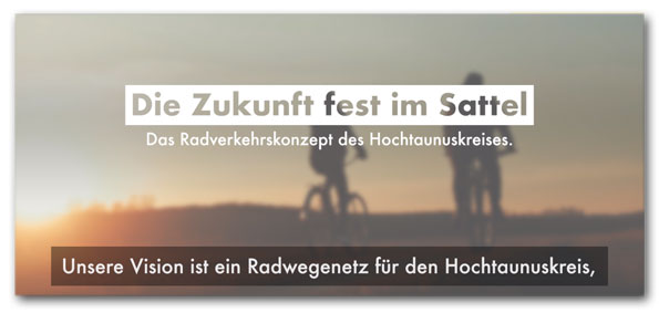 Informationen zum Radverkehrskonzept Hochtaunuskreis