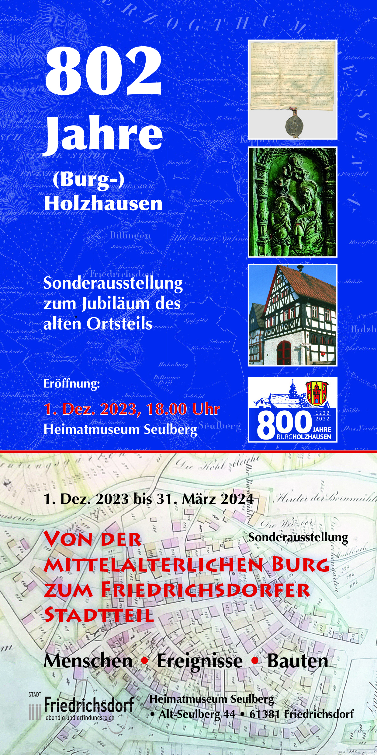 Sonderausstellung 802 Jahre Burgholzhausen