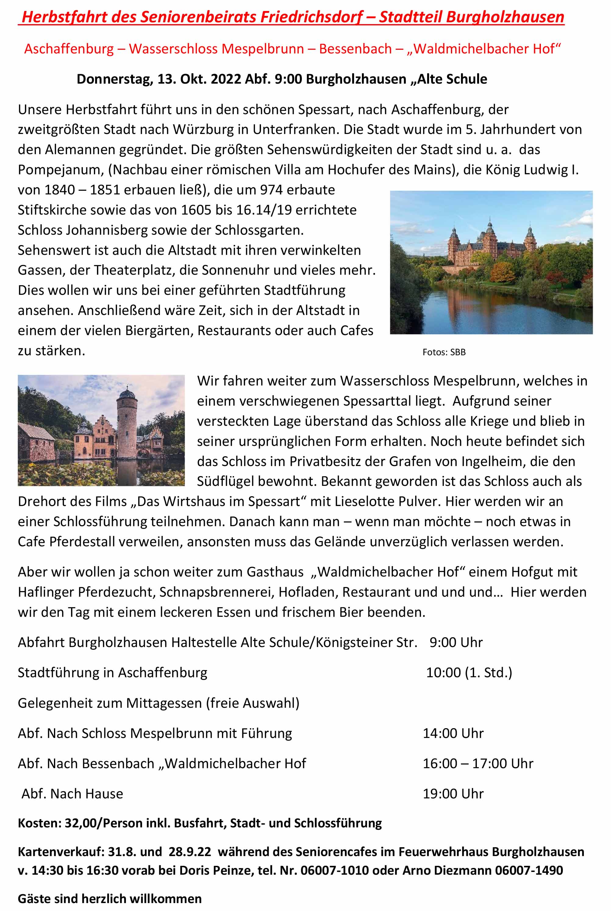 Burgholzhausen Aschaffenburg 13 10 22