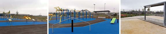 Neue Ausstattung Sportpark