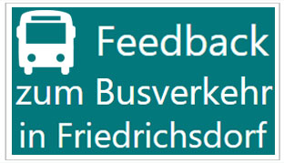 Feedback zum Busverkehr in Friedrichsdorf