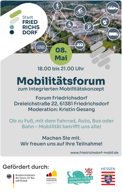 Mobilitätsforum Friedrichsdorf - jetzt mitmachen >>>