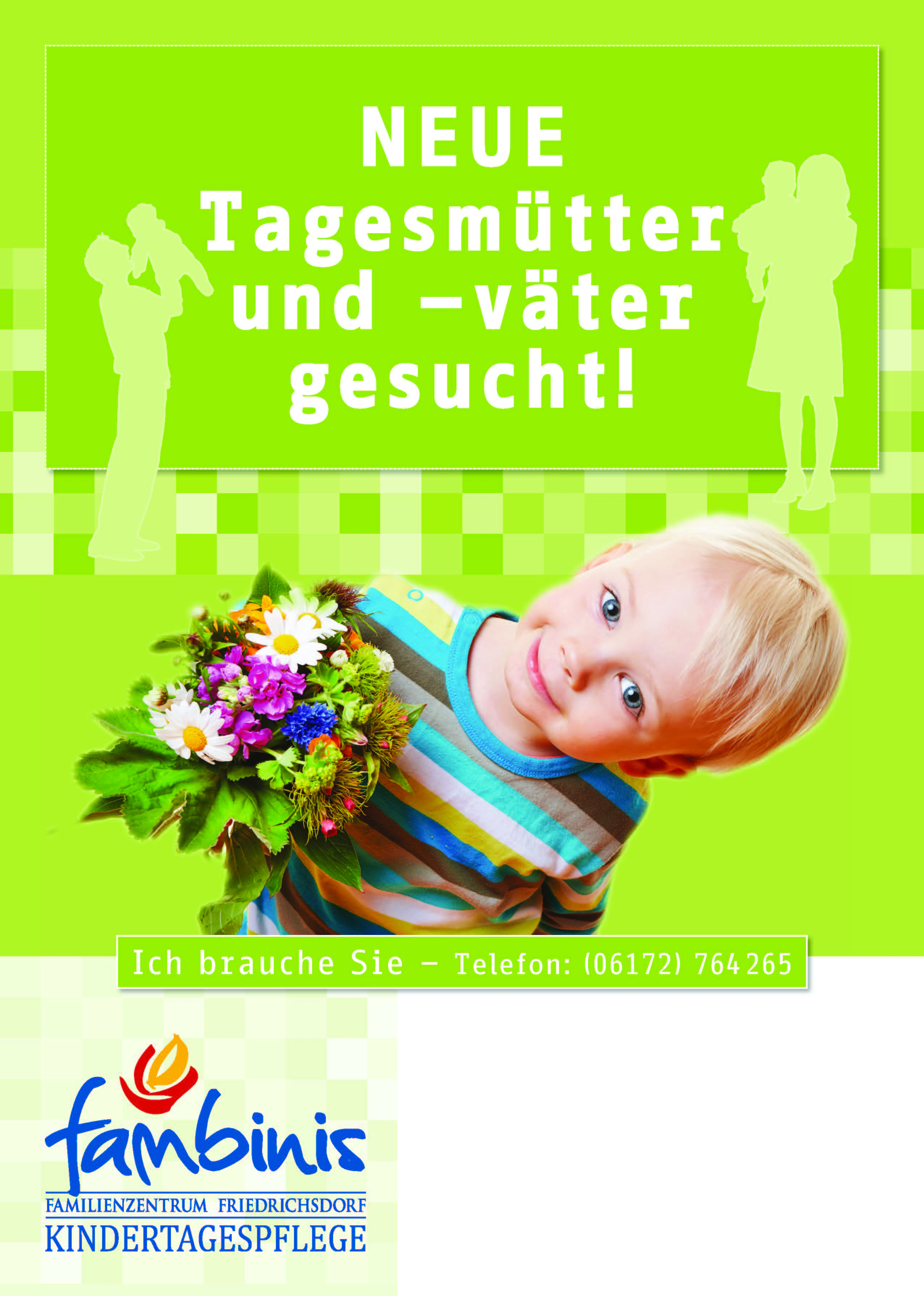 Neue Tagesmütter und -vätter gesucht!