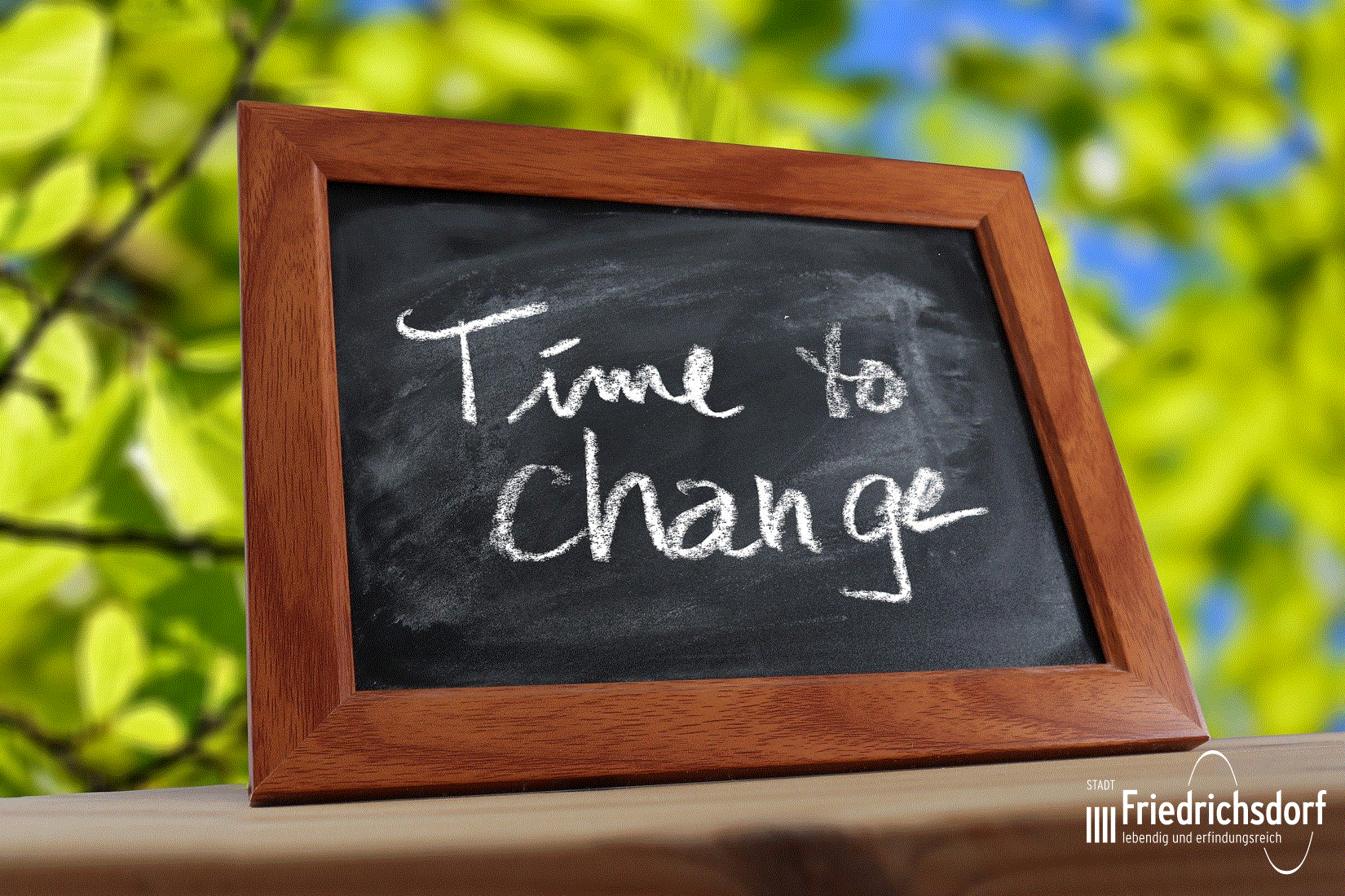 Time to Change - regelmäßige Tipps der Umweltberatung