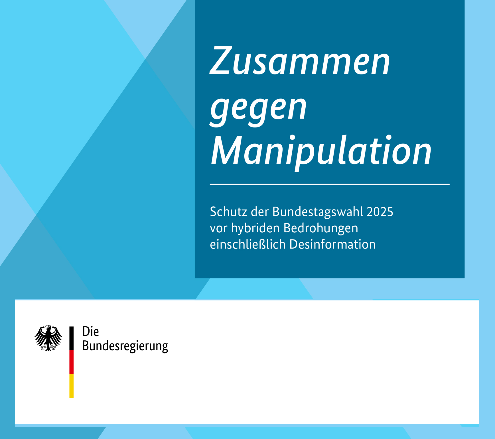 Zusammen gegen Manipulation