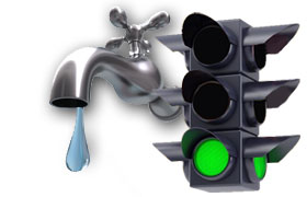Trinkwasserampel der Stadtwerke Friedrichsdorf steht auf grün! Weitere Informationen >>>