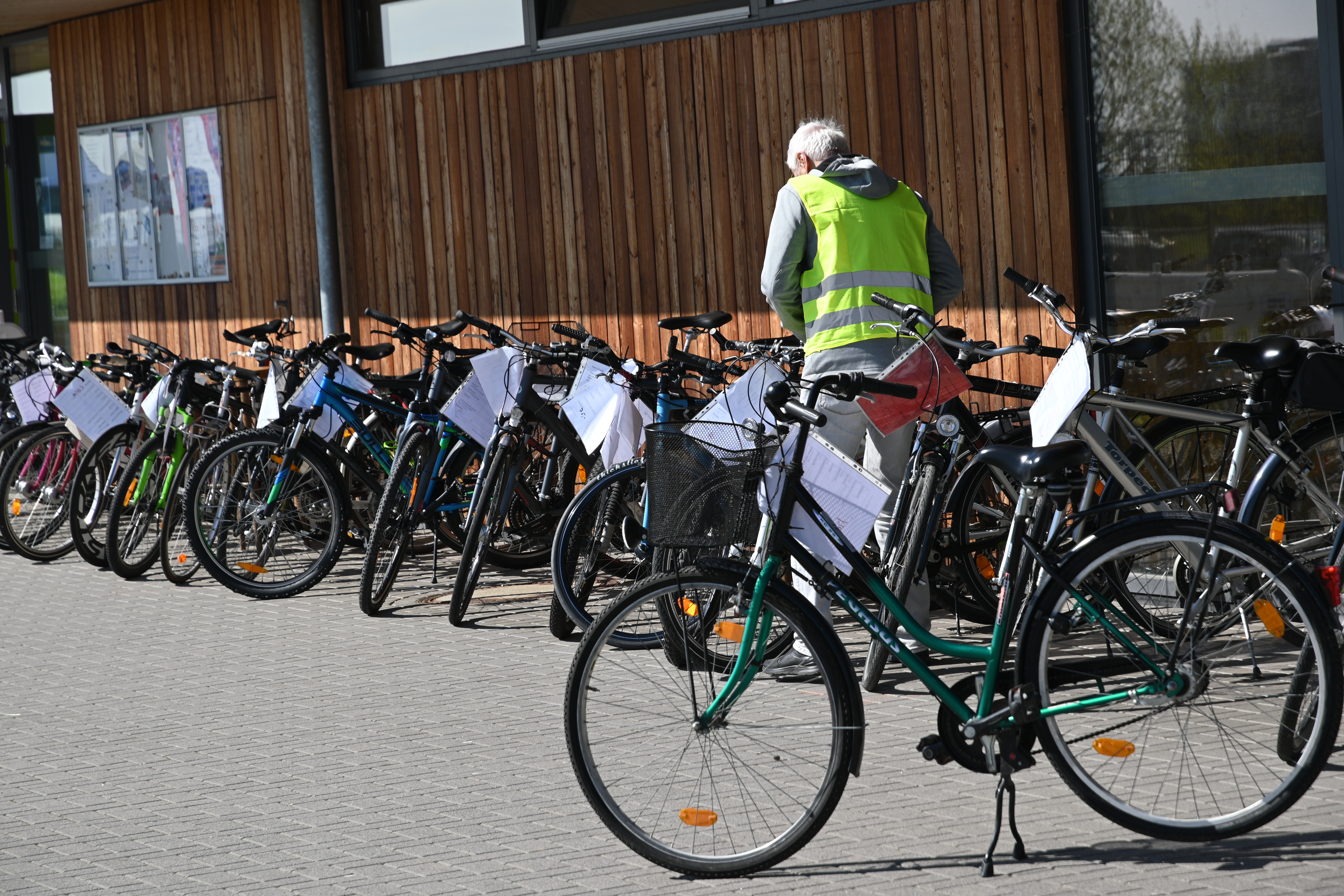ausgestellet Fahrräder der Fahrradbörse 2025
