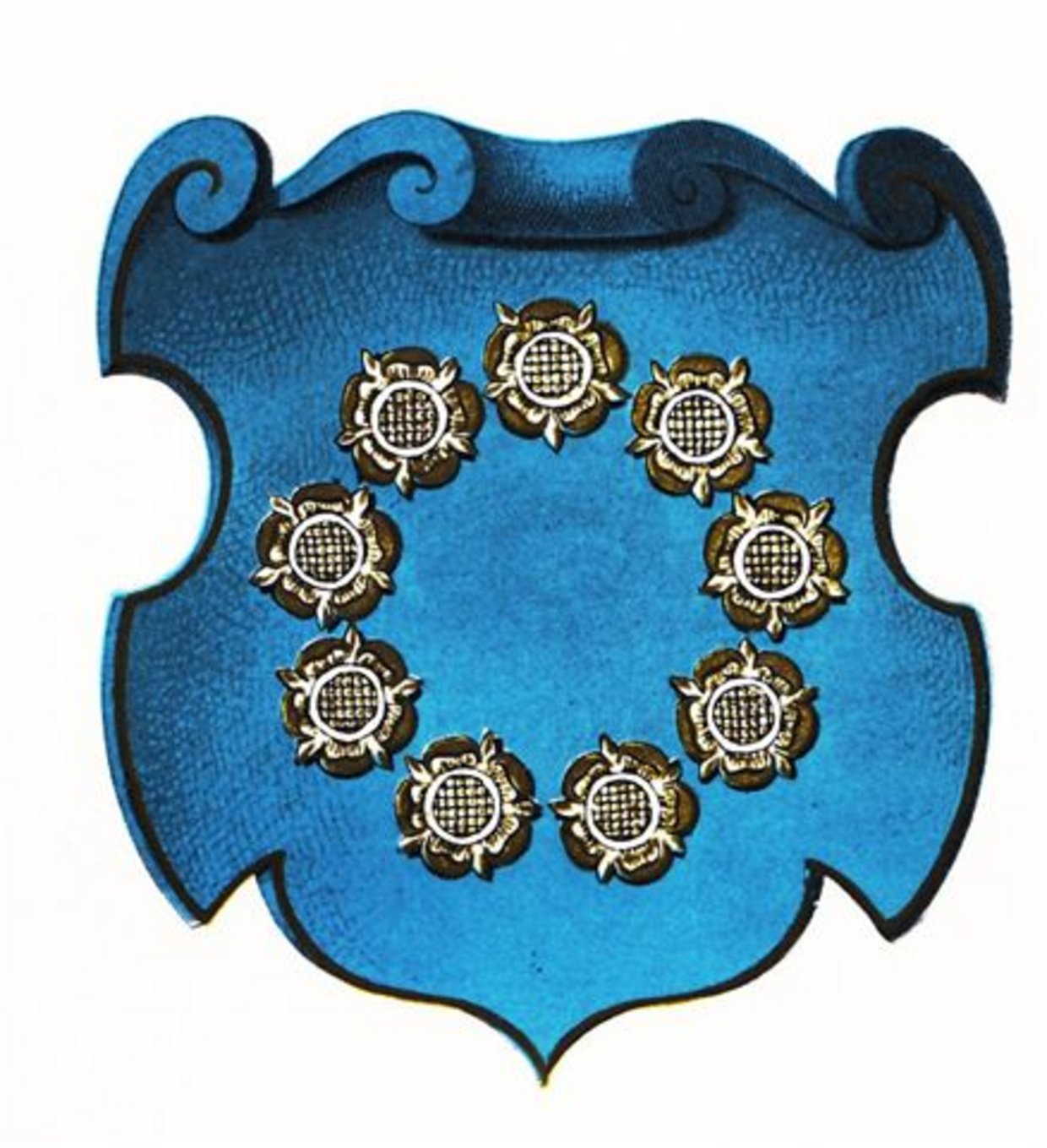 Das Bild zeigt das historische Wappen von Friedrichsdorf.
