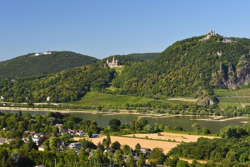 Drachenfels im Rheintal