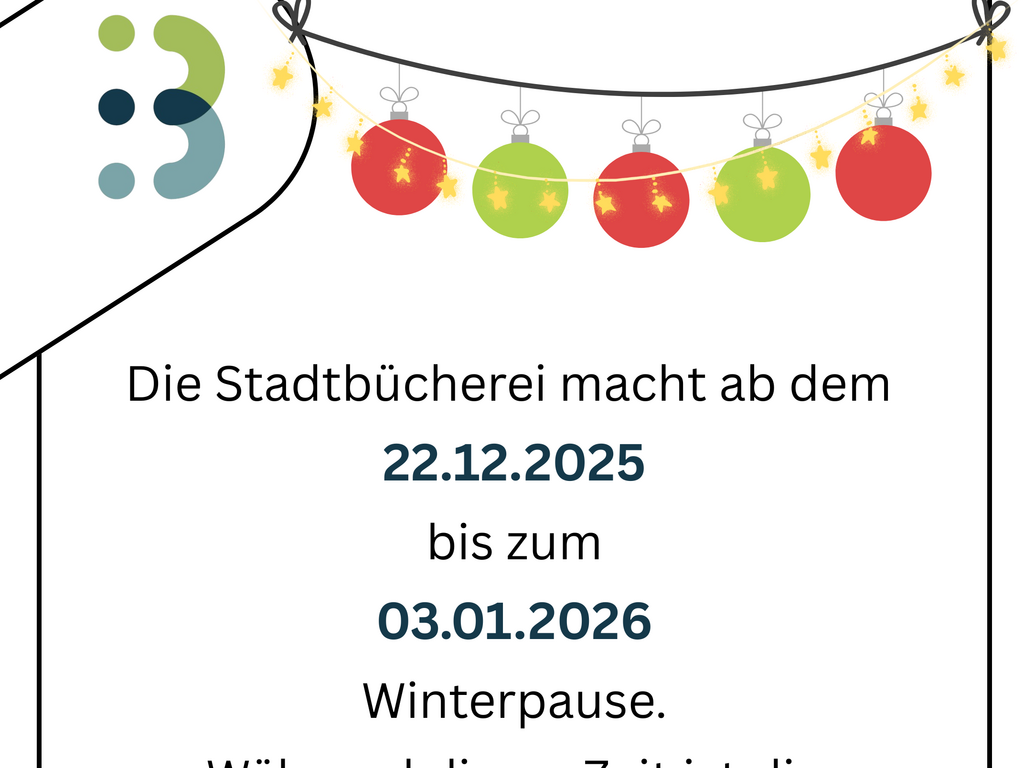 Weihnachtsschließung