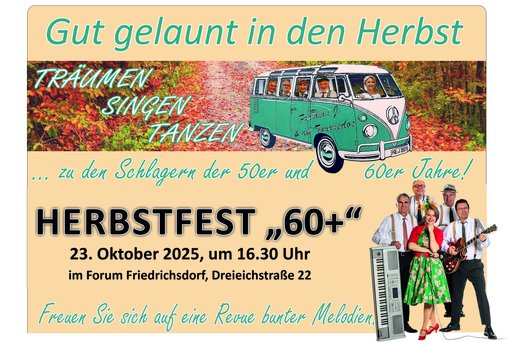 Plakat Herbstfest 60
