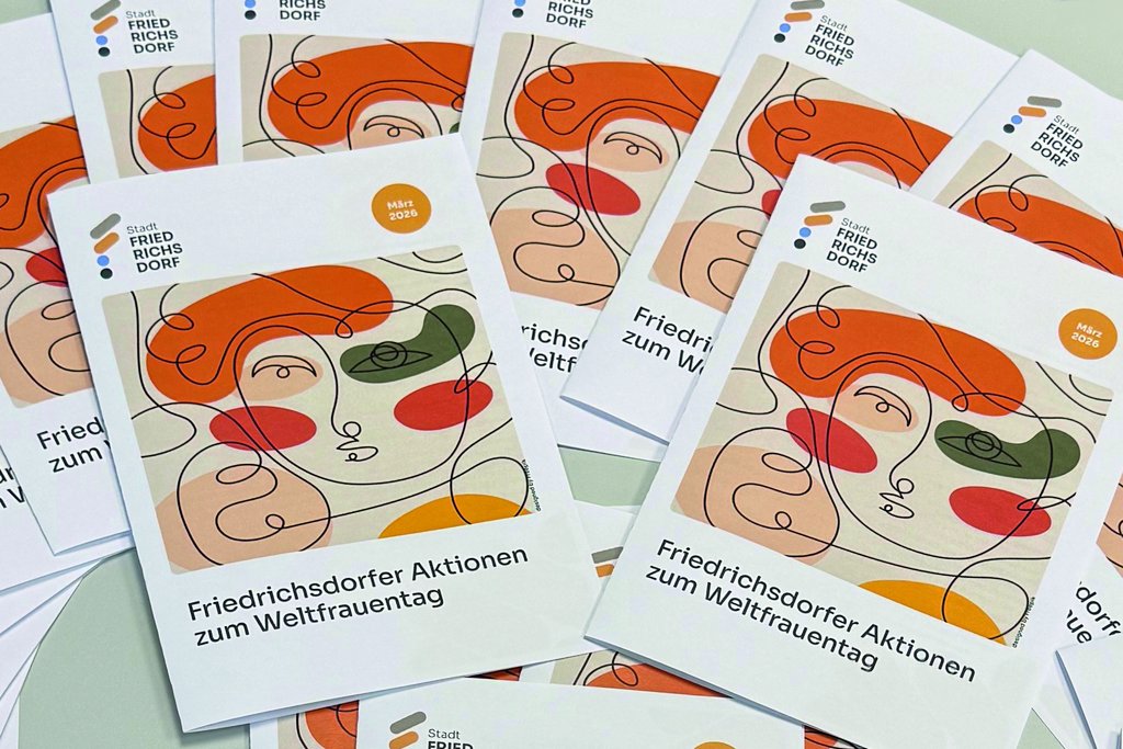 Aufnahme vom Programmheft für den Weltfrauentag.