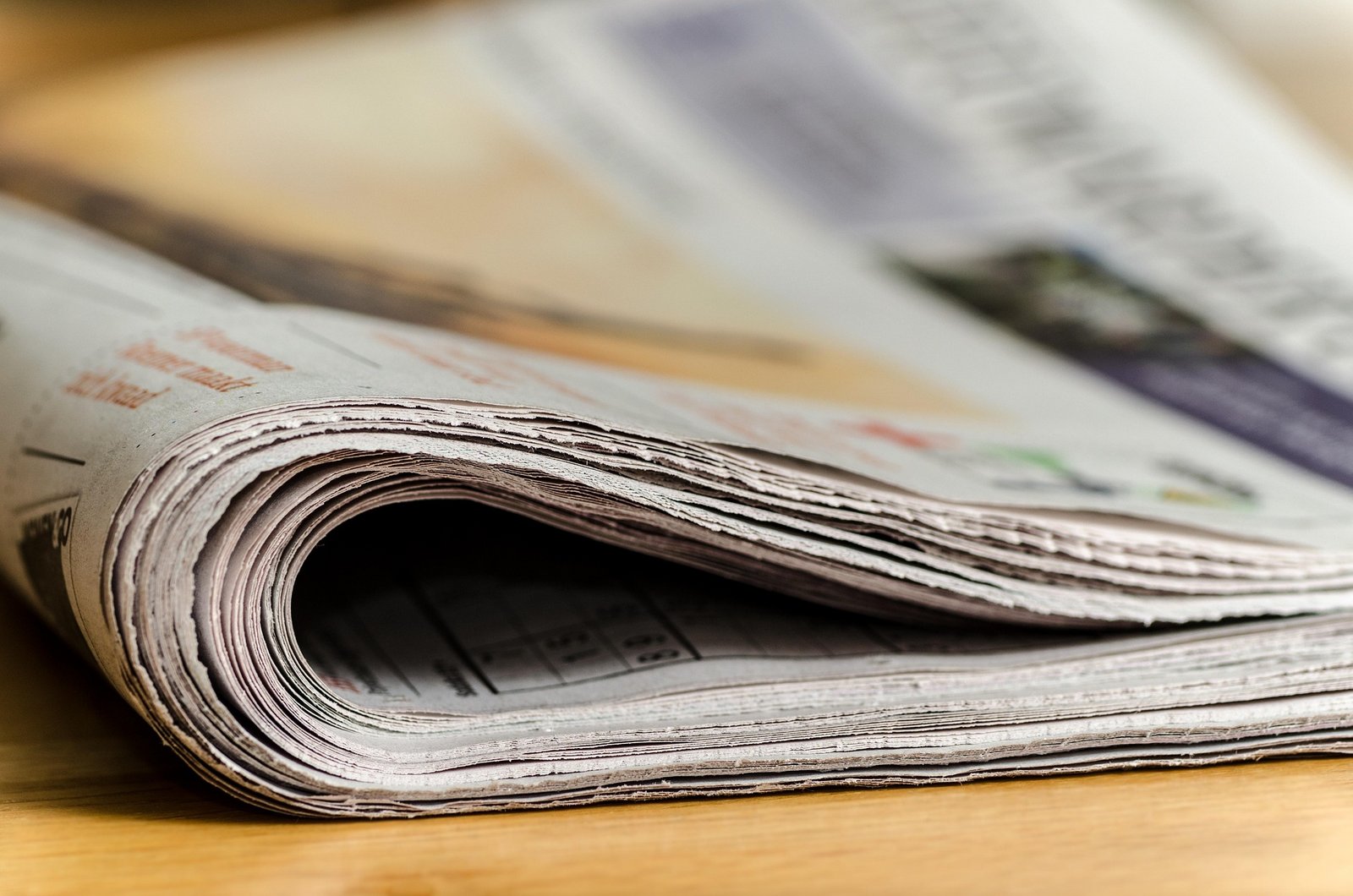 Eine Zeitung