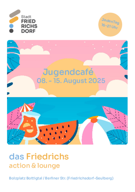 Flyer Das Friedrichs