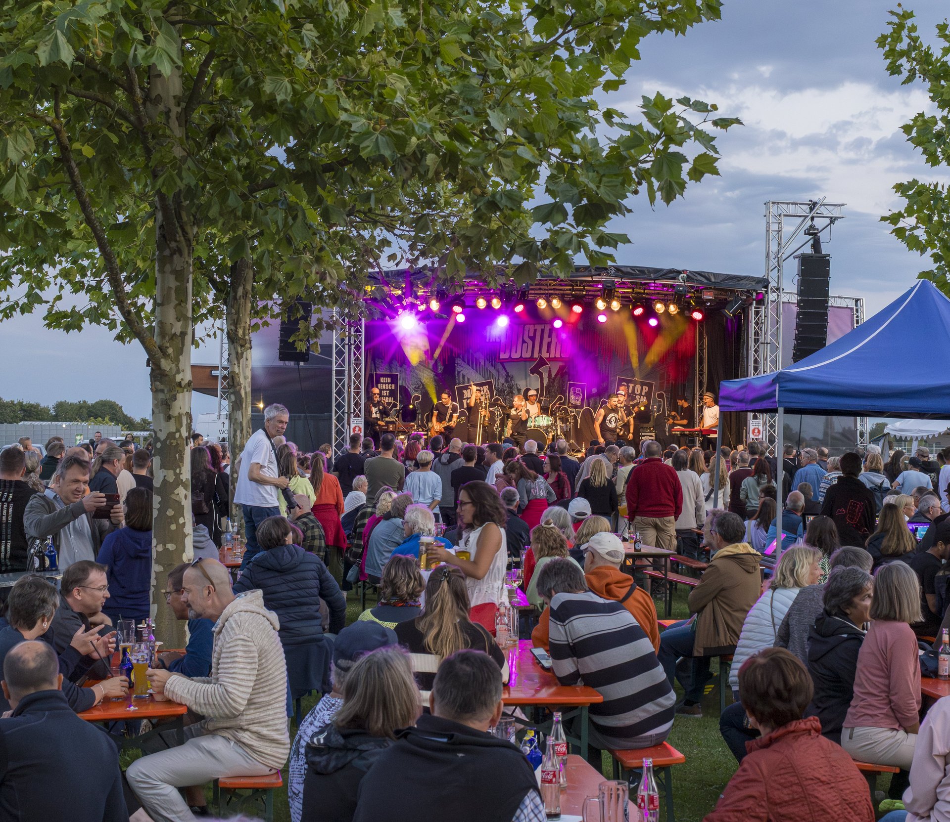 Open-Air Festival Sommerbrücke in Friedrichsdorf 2025 / Busters Konzert 