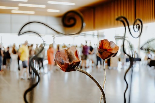 Lockerer Rundgang durch die kreativen Ergebnisse der Sommerakademie 