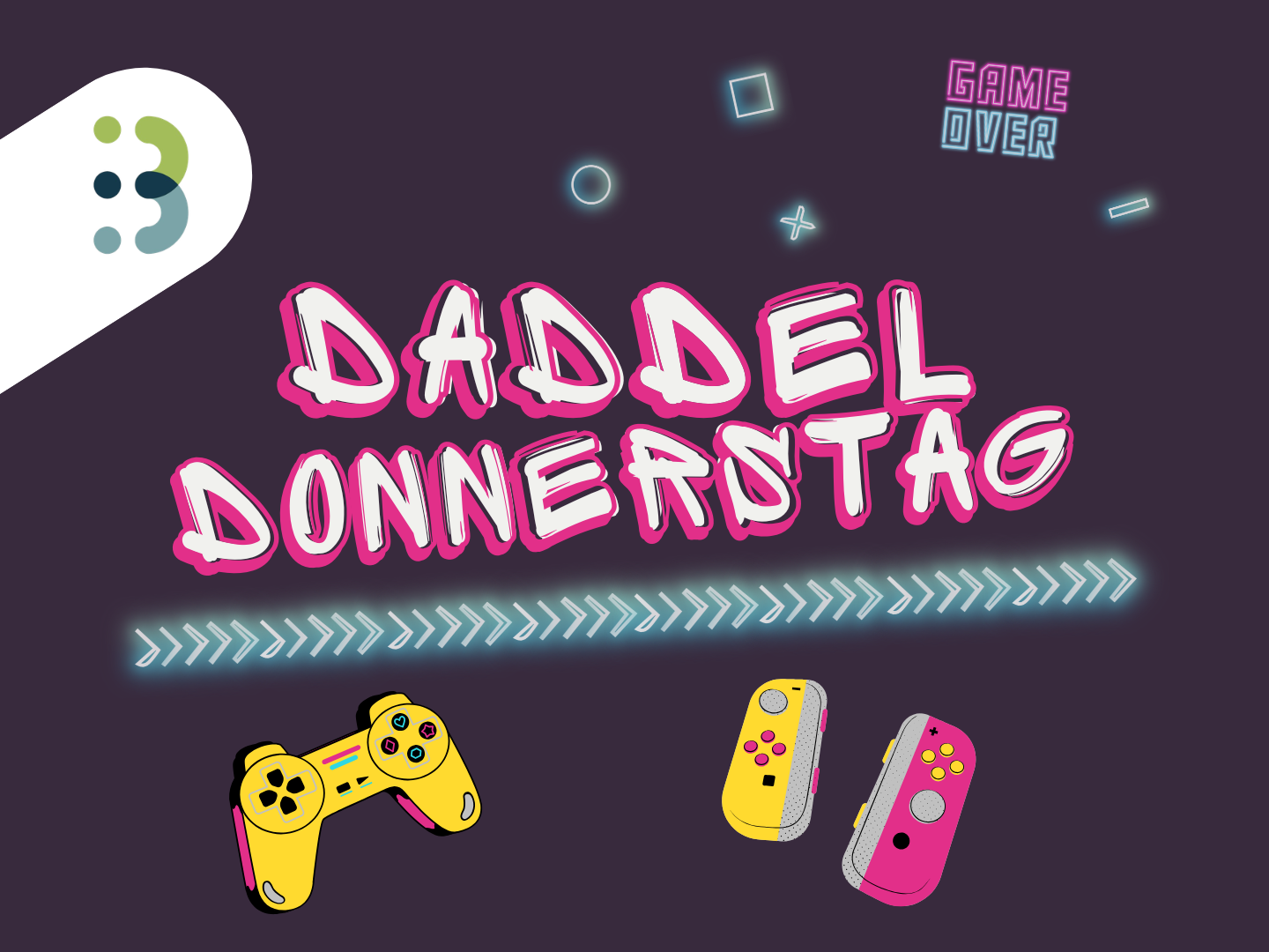 Werbeposter Daddel-Donnerstag